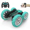 Remote Control Stunt Car RC Tank Off-road Vehicle Amphibious Double Side Waterproof 360 Rotate Driving AdultsToy For Boys Gifts 4