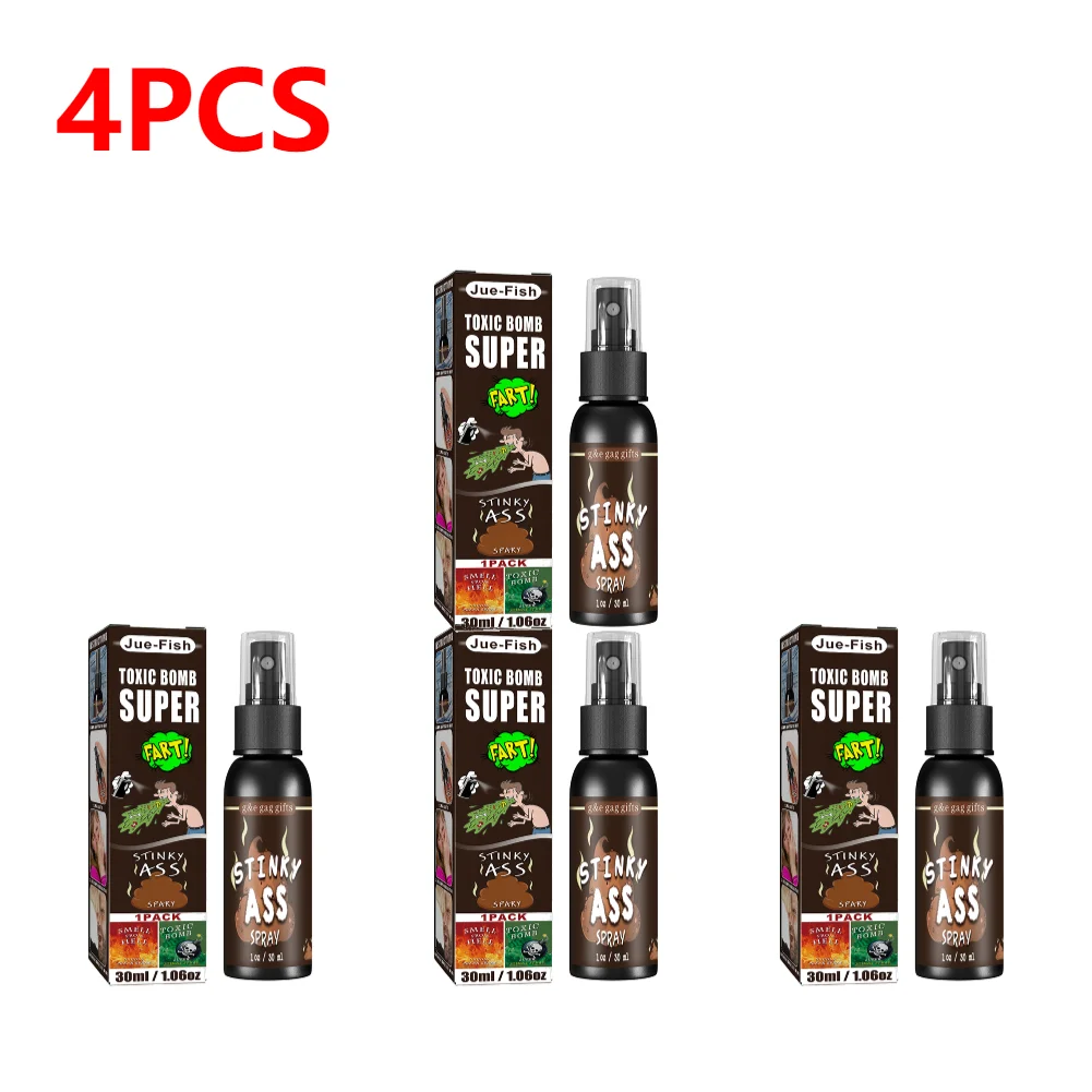 4 PCS poop smell