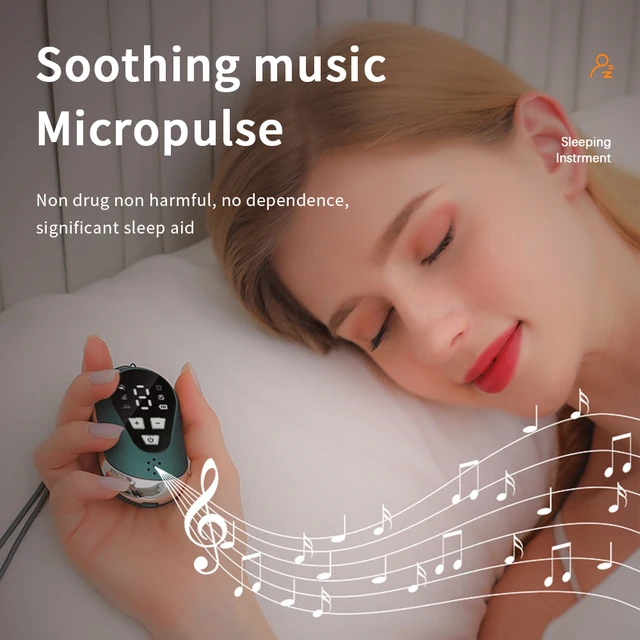Handheld Sleep Aid Device with Music Help Sleep Relieve Insomnia Instrument Pressure Relief Night Anxiety Therapy Relaxation 1