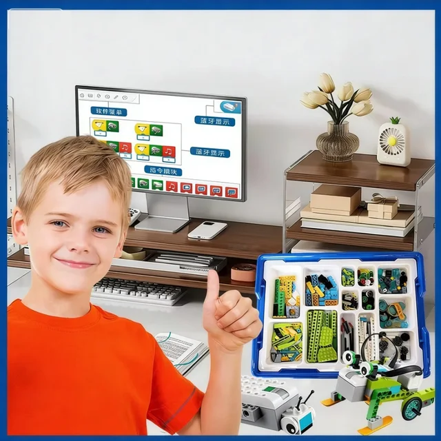 NEW WeDo 2.0 Core Set Robotics STEAM Boxed Kit Compatible with 45300 We-Do Building Blocks DIY Educational Toys Christmas Gifts 1