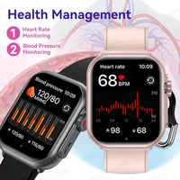 Montre connectée Ultra2 SE pour femme 2026, écran tactile AMOLED 1,85 pouces, 1000 mAh, appels Bluetooth, compatible Android et iOS 5