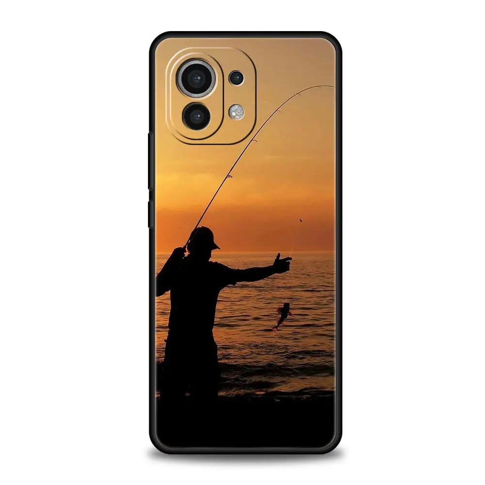 Soft TPU Carp Fishing Design Phone Case