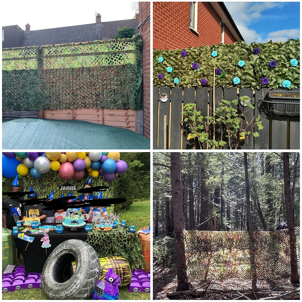 Camouflage Net 1.5M*2-10M Wide Camouflage Netting Bulk Roll Decoration Sun Shade Party Camping Desert Jungle camouflage netting sunshade net