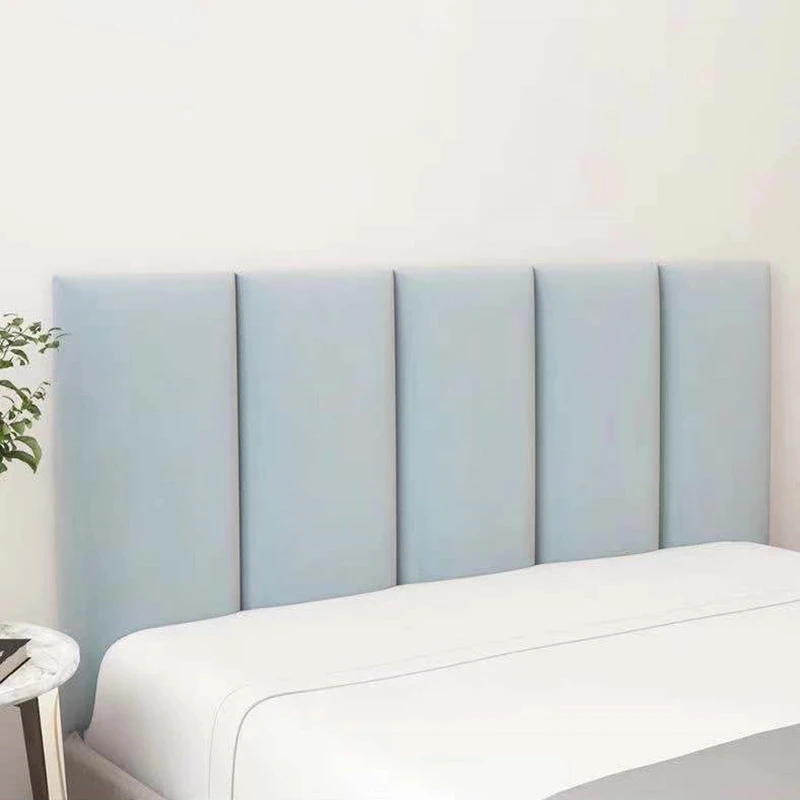 Bed Headboard Wall Sticker Bedroom Decor Child Anti-Collision Headboards Self-adhesive Tatami Soft-pack 3D Cabeceros Tete De Lit