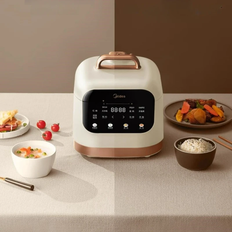 Midea 220V Electric Pressure Cooker Household 3L Multifunctional Rice Cooker 70kPa Pressure Cooker 24H Reservation 3