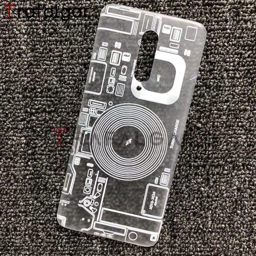 Plastic Battery Back Cover For Oneplus 7 Pro Rear Housing