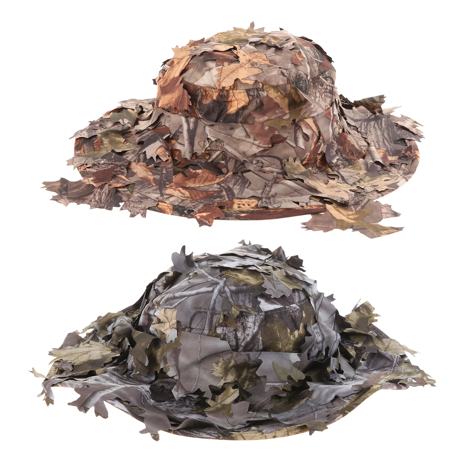

1 PC 3D Camouflage Hunting Caps Sniper Military Tactical Paintball Airsoft Boonie Hat Army Wide Brim Outdoor Camping Cap