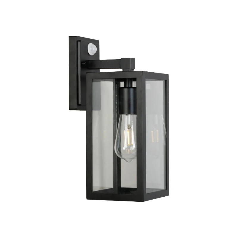 Human Body Induction Iron Wall Lamp Indoor And Outdoor Corridor Induction Wall Lamp Installation Of Automatic Lighting