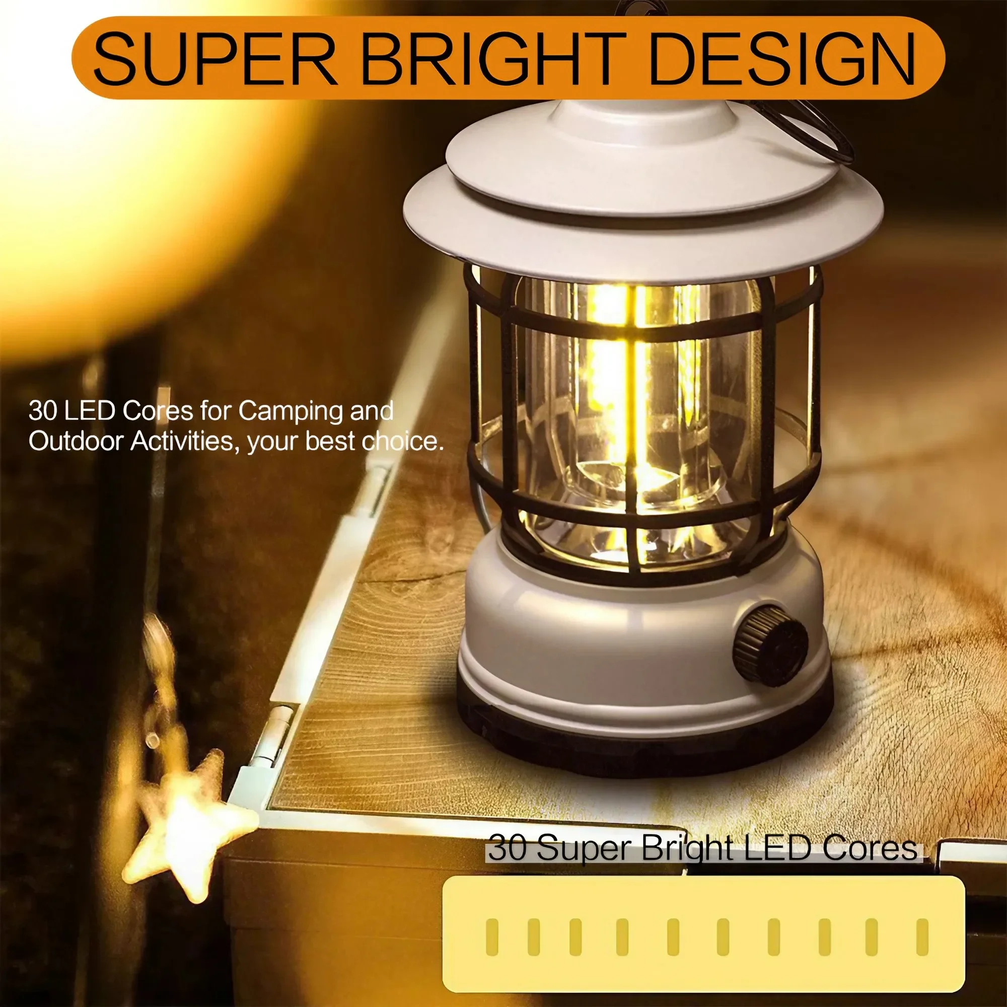 Multifunctional Portable LED Camping Light