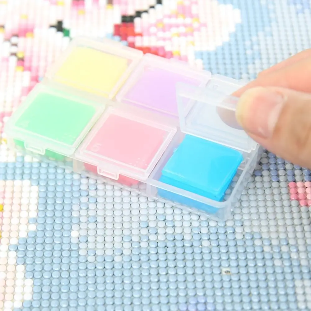 Diamond Painting Glue Clay Colorful Diamond Painting Cross Stitch Drilling Mud DIY Nail Art Tool Accessories