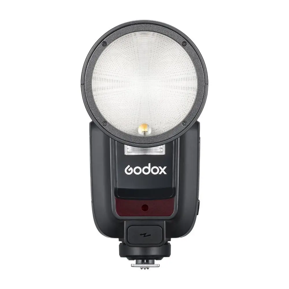 고독스 V100 100Ws 플래시 V100C V100N V100S C N S F O TTL 리튬이온 라운드 헤드 카메라 스피드라이트 (캐논, 니콘, , 후지필름, 올림푸스용)