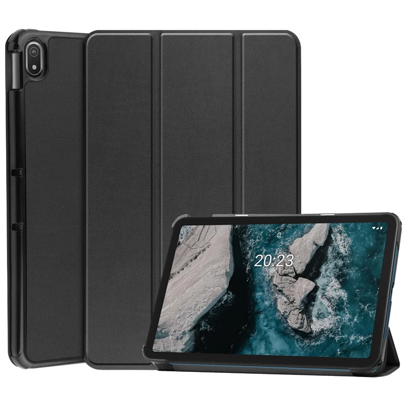 Trifold Magnetic PU Leather Stand Smart Cover