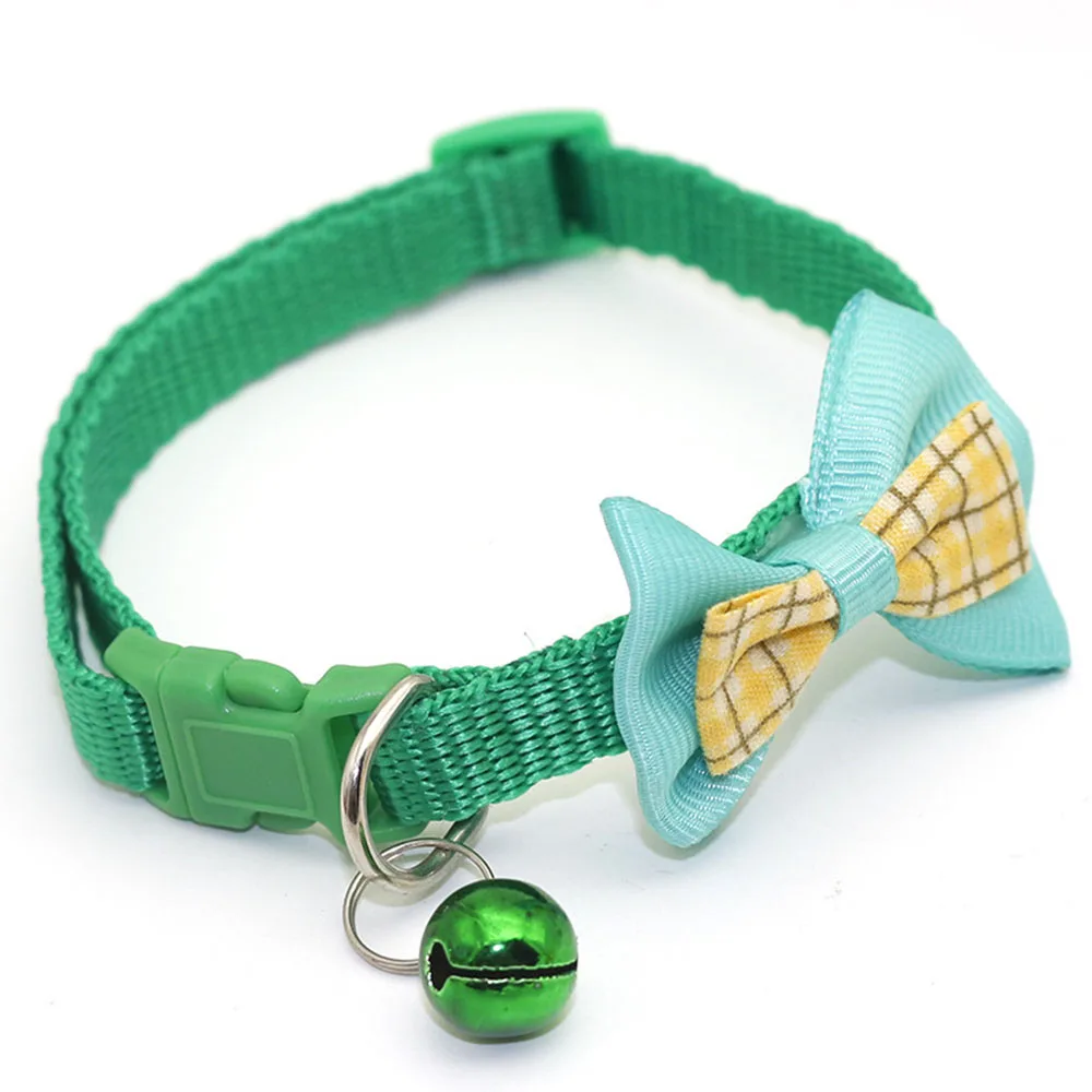 Title 6, Adjustable 19-32cm Pets Cat Dog Collars Cute Bo...