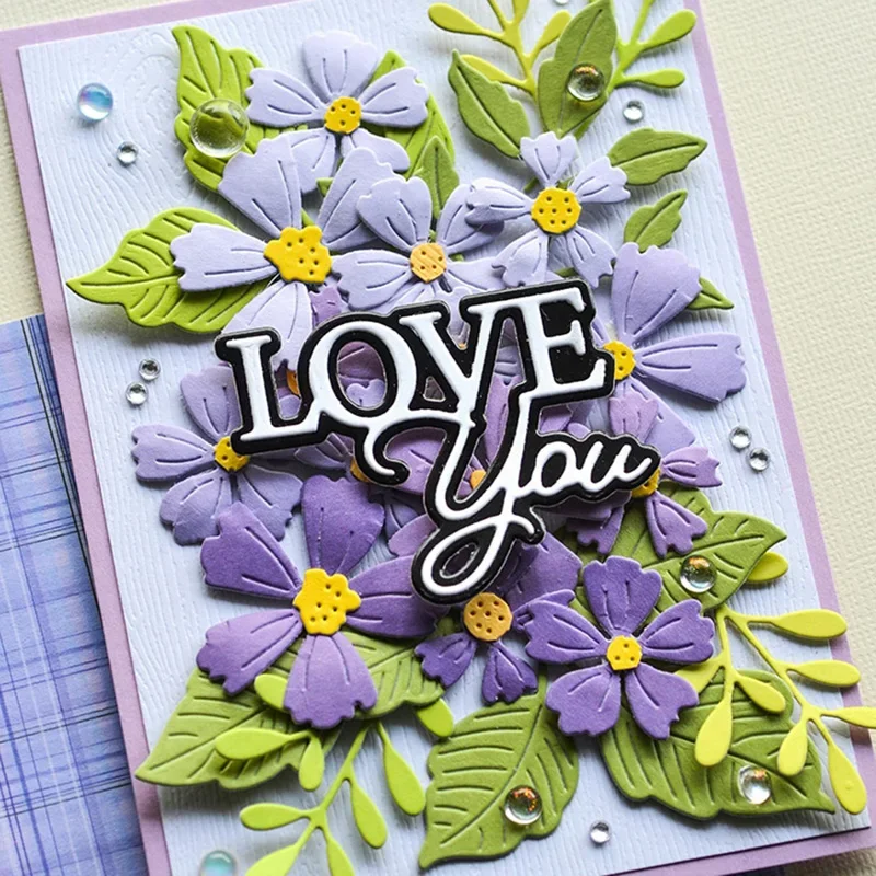 2022 AliliArts 금속 절단 다이 절묘한 잎 세트 diy 스크랩북 사진 앨범 장식 엠보싱 PaperCard 공예 다이