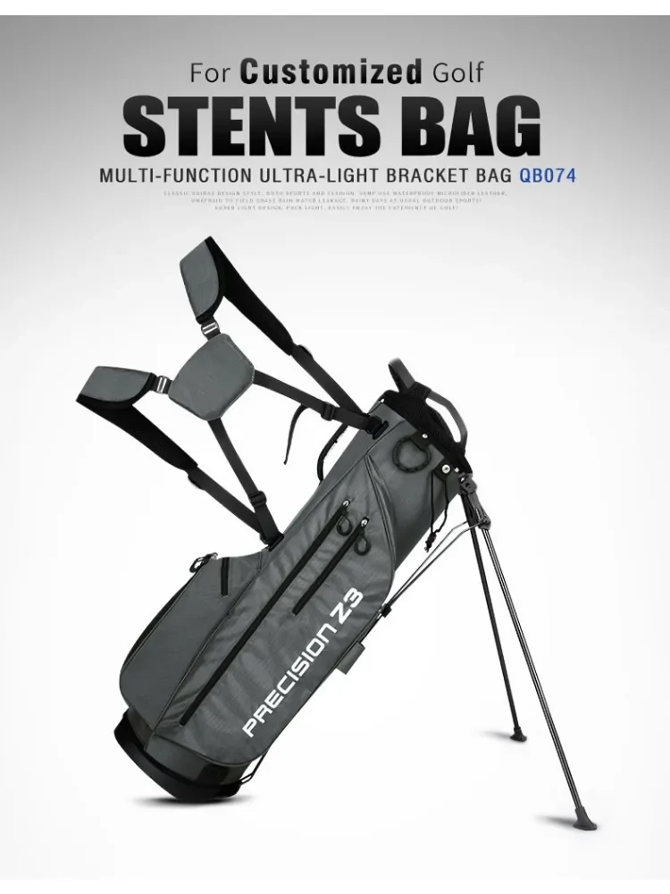Portable Golf Stand Bag QB074 Waterproof Golf Club Set Bag Lightweight Men Women Golfing Outdoor Sport Cover Bags 24/6pc golf stand bag