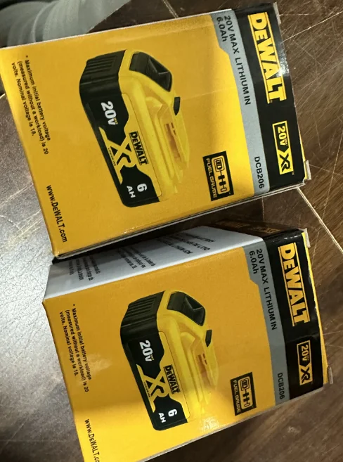 Original DeWalt 6Ah/5Ah 20V battery replaceable DCD887 DCD805 DCF860 Dcd796 DCG406 DCF880 DCF512 DCD805 power tools battery photo review