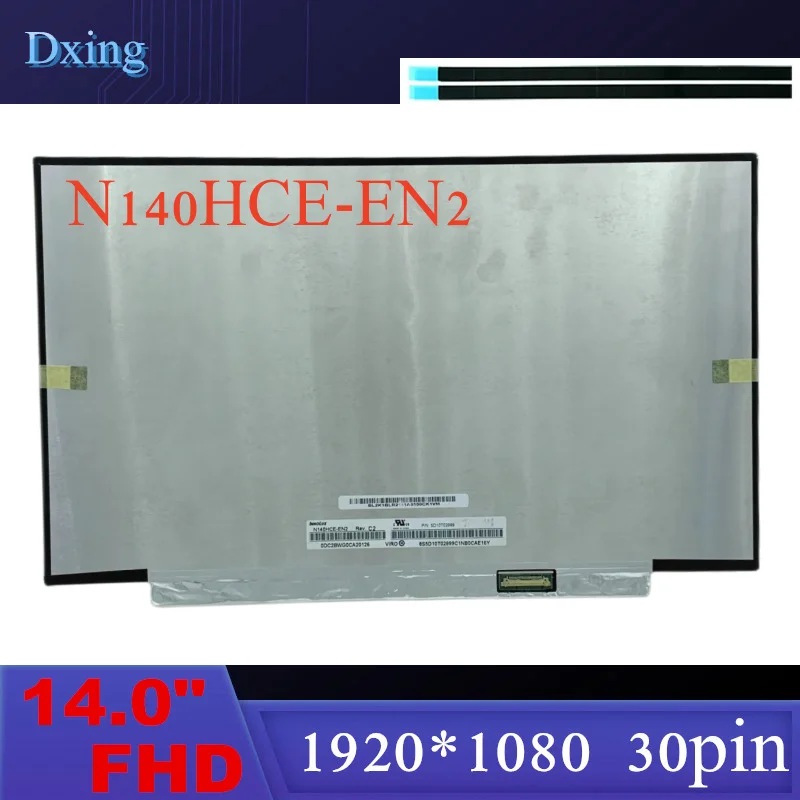 

N140HCE-EN2 Rev.C2 N140HCE EN2 Rev.C1 LED Display LCD Screen Matrix for Laptop 14.0" IPS 30Pin FHD 1920X1080 100% sRGB Matte