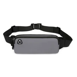Ultra - Thin Fashion Nylon Waterproof Crossbody Bag - Lightweight & Portable for Commuting, Fitness, and Sports (GRAY)