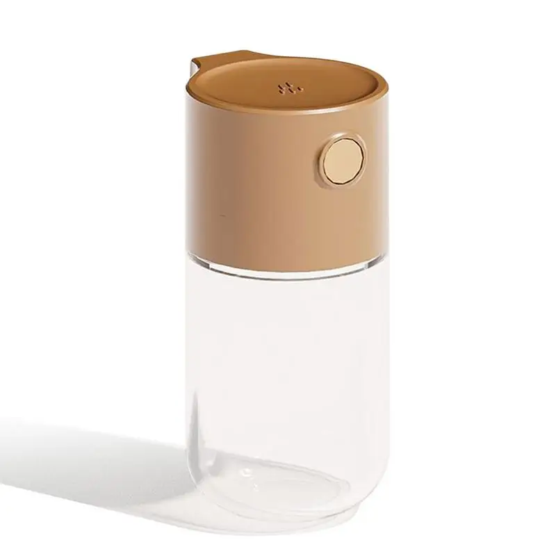 

Salt Shaker Dispenser Measuring Salt And Pepper Shakers With Lid Precise Push Type Seasoning Bottle Sprinkle 0.5 Grams Salt