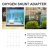 40 Pcs Fish Tank Adapter Air Tube Pump Valve Connector Hose Airline Tubing Aquarium 3