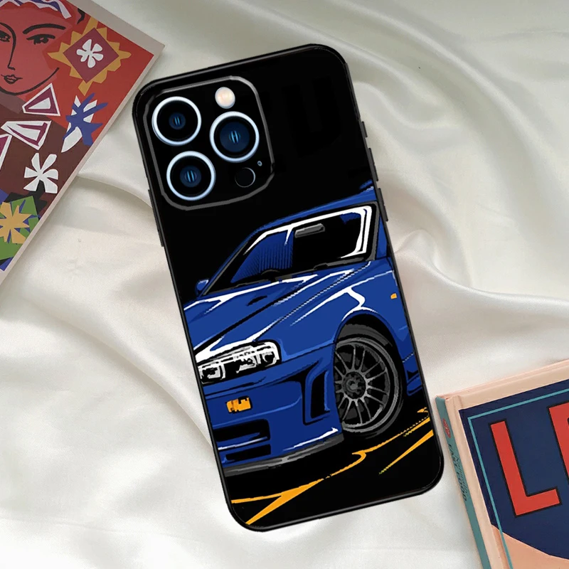 携帯電話本体 R34 Amazon | 2024 新型 に適合日産スカイラインGT-R BNR34 1999年1