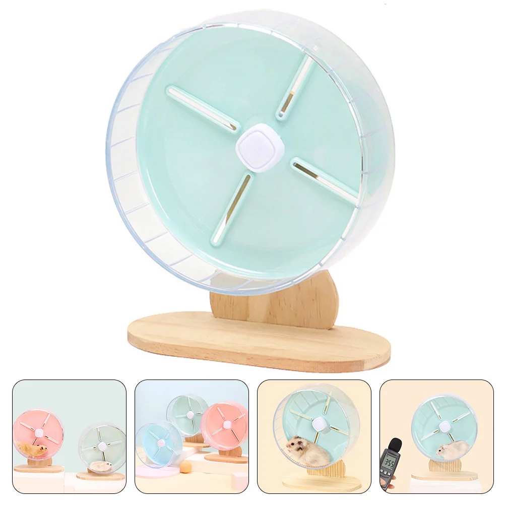 

Hamster Running Wheel Stable Chinchilla Compact Exercising Candy Accessory Abs Small Hedgehog Cage Silent
