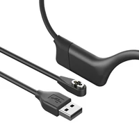 USB Quick Charging Cable Cord  With Magnetic Attachment Secure Portable Suitable  For SHOKZ Openswim Pro S710 Headphone 2
