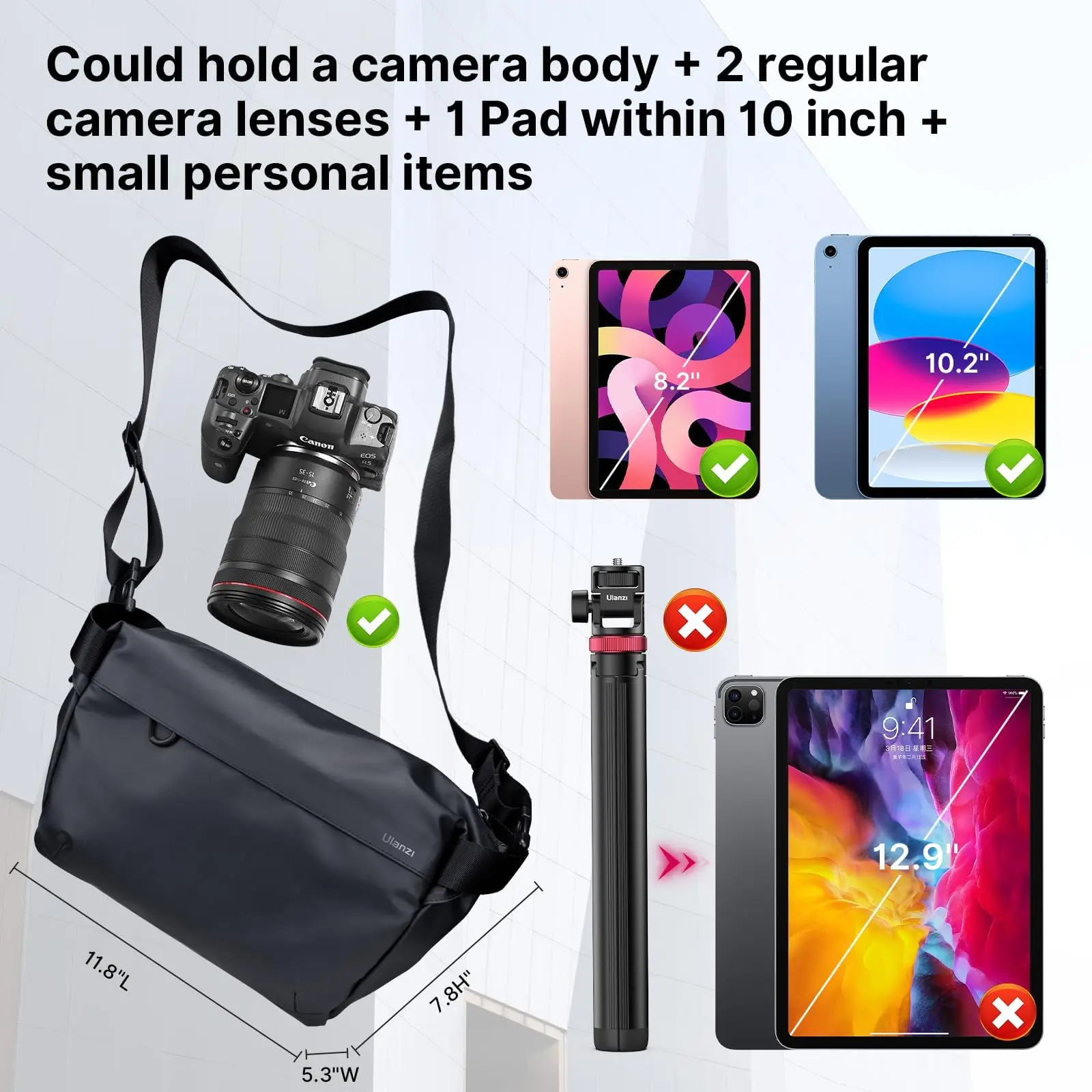 Ulanzi DSLR ī�޶� ����, ��� ������ ī�޶� ��� �޽��� ��, ���� ī�޶� ���̽�,  ���� ĳ�� �Ŀ�ġ