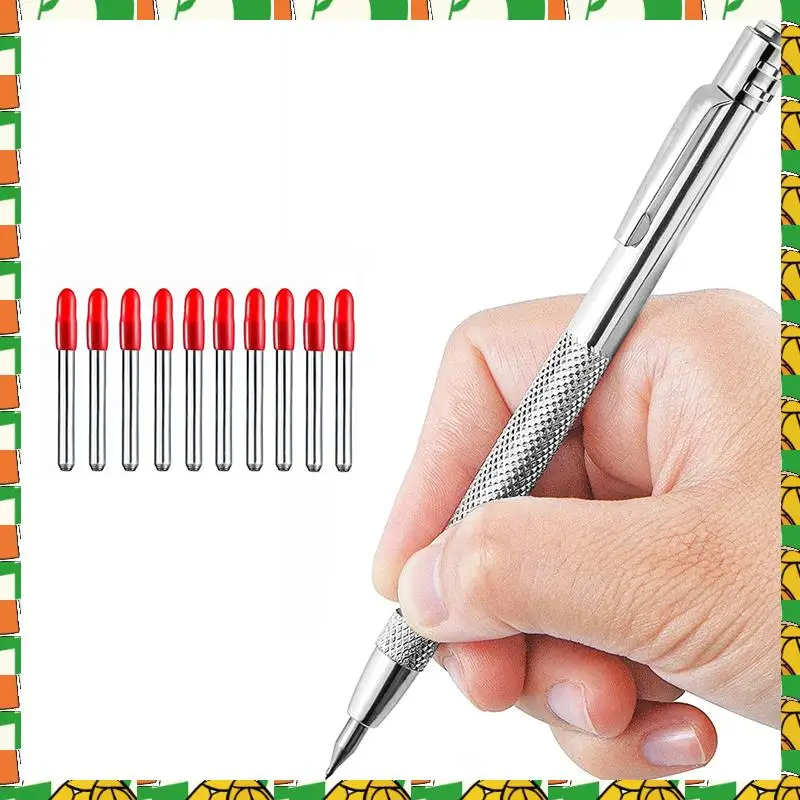 Tungsten Carbide Engraving Pen Sculpt Stroke Line Tool Scribing Tools Head For Glass, Ceramics, Metal Sheet