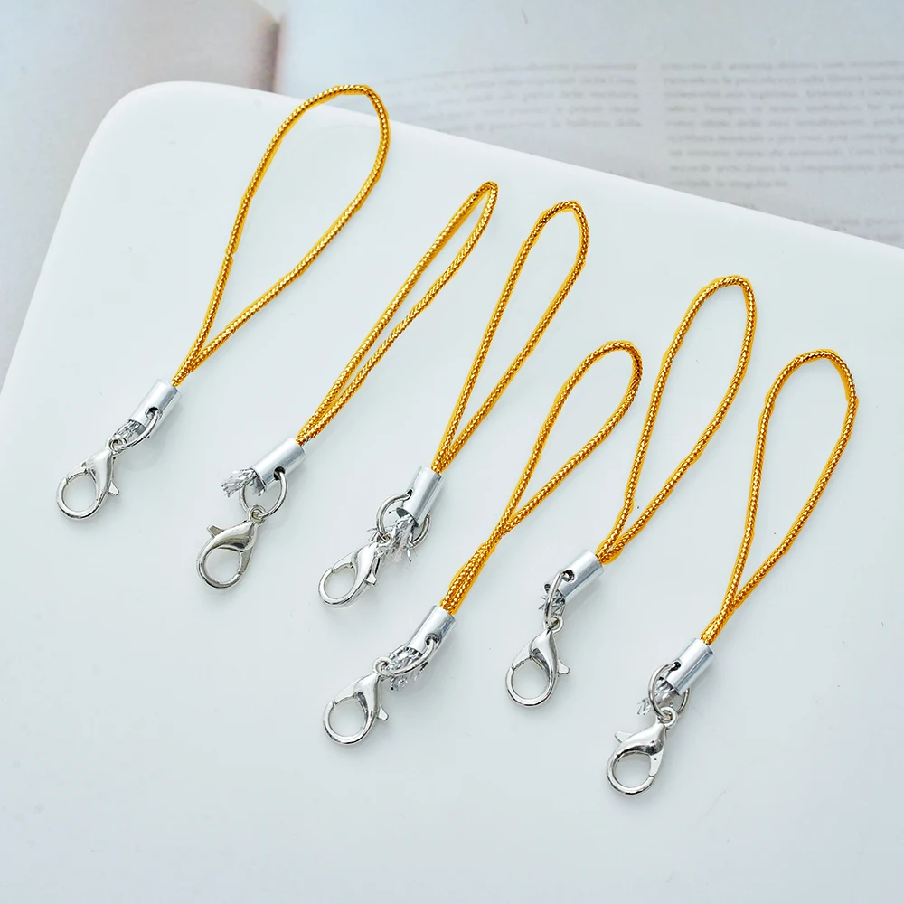 Lanyard Cord Set with Lobster Clasp Keychain Accessories - Pack of 20