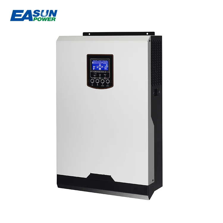 Easun Power Off Grid Sistema Solare 24V 3Kw Mppt Inverter Solare A Onda Sinusoidale Pura 110V 120V