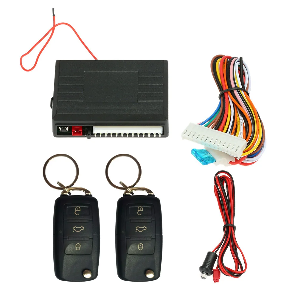 2024 New Car Door Lock Keyless Entry System Remote Central Locking Kit