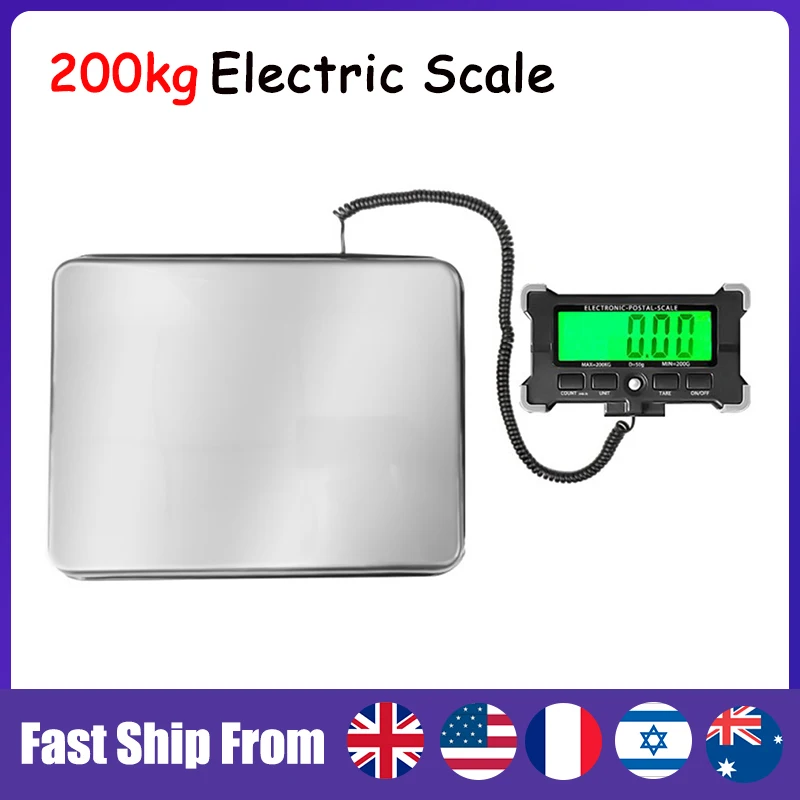 Balance postale électronique LCD AC Power, plate-forme numérique