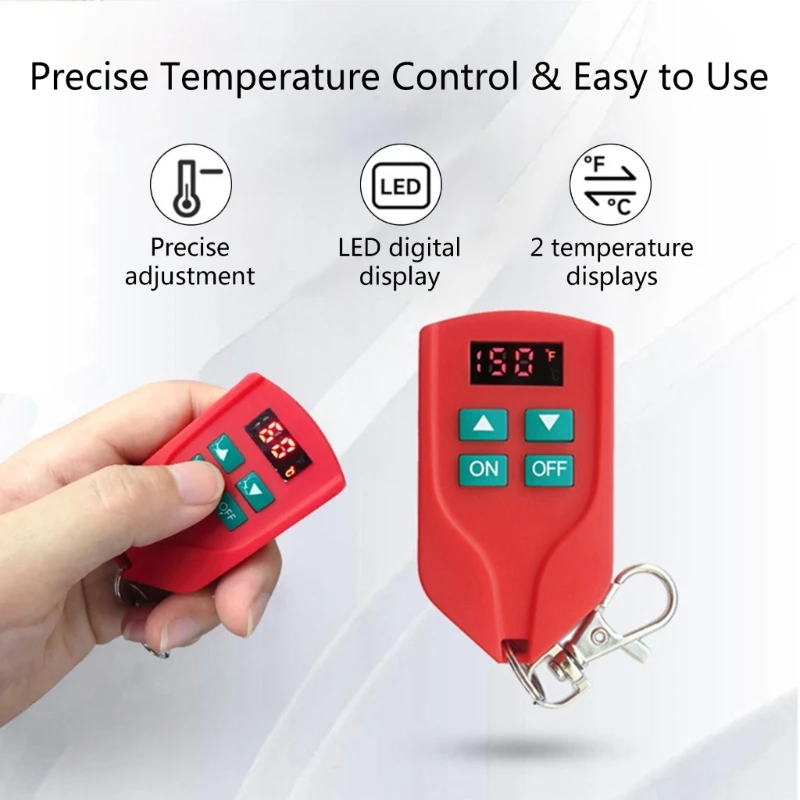 Adjusted Temperature Wireless Foot Warm Electric Heated Insoles Wireless Rechargeable Shoe Pad for Walking Camping