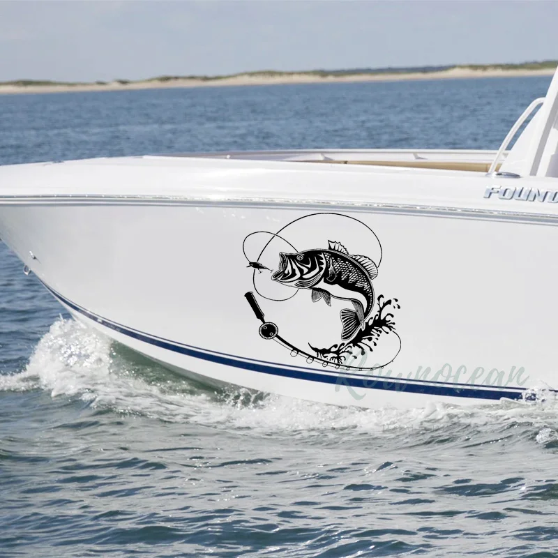 Lot De 2 Autocollants 3M MINN KOTA - Décalcomanies Pour Voiture, Bateau, Vitre - Multicolore, étanche