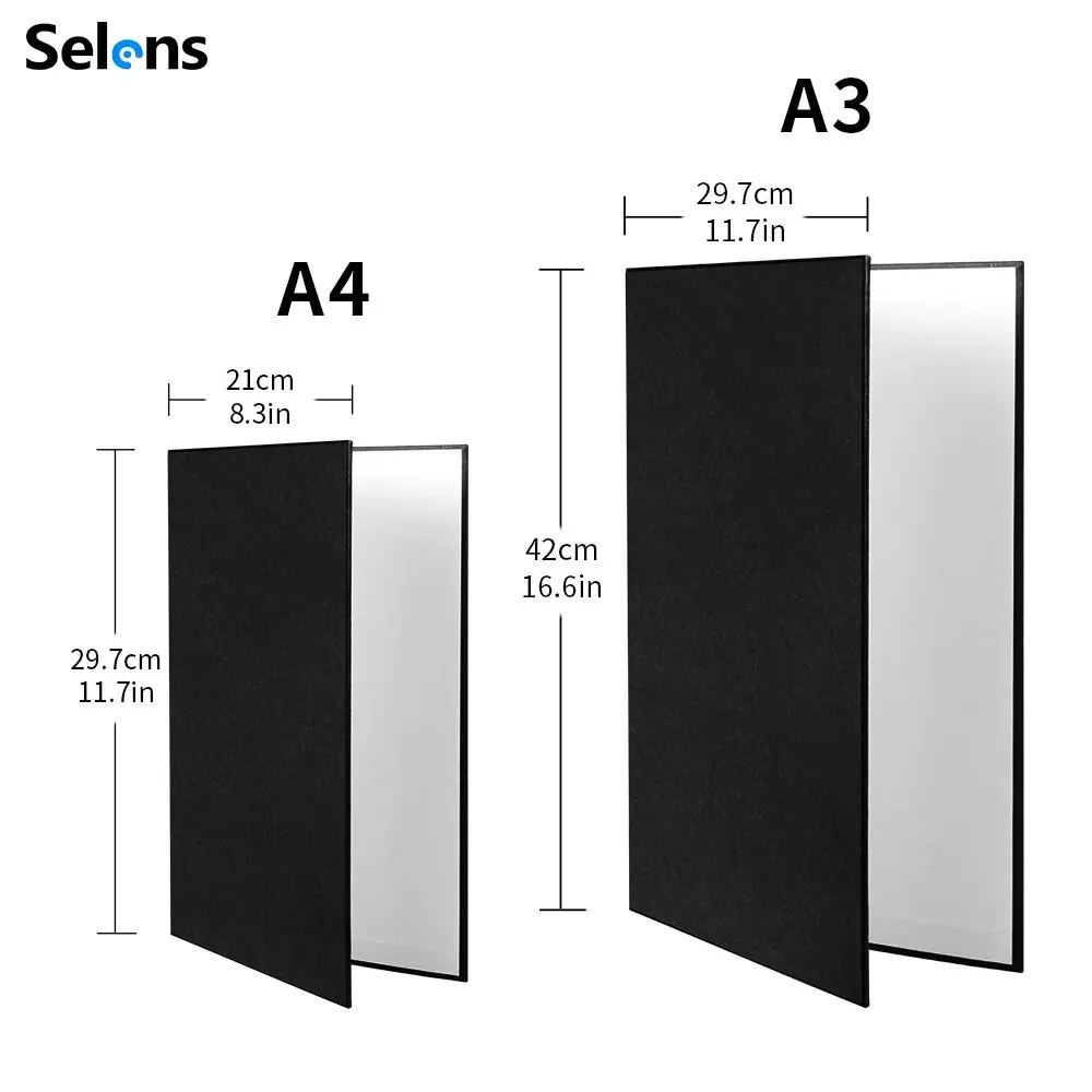 Selens 120x100cm Photography Reflective Paper Soft Light Fill Light  Removable Adhesive Reflective Paper Photography Props - AliExpress