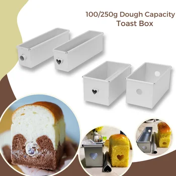 Rectangle Toast Box for Oven Baking Pullman Loaf Pan Bakeware Mini Bread Toast Mold Bread Mould Baking Pastry Dessert Making 1
