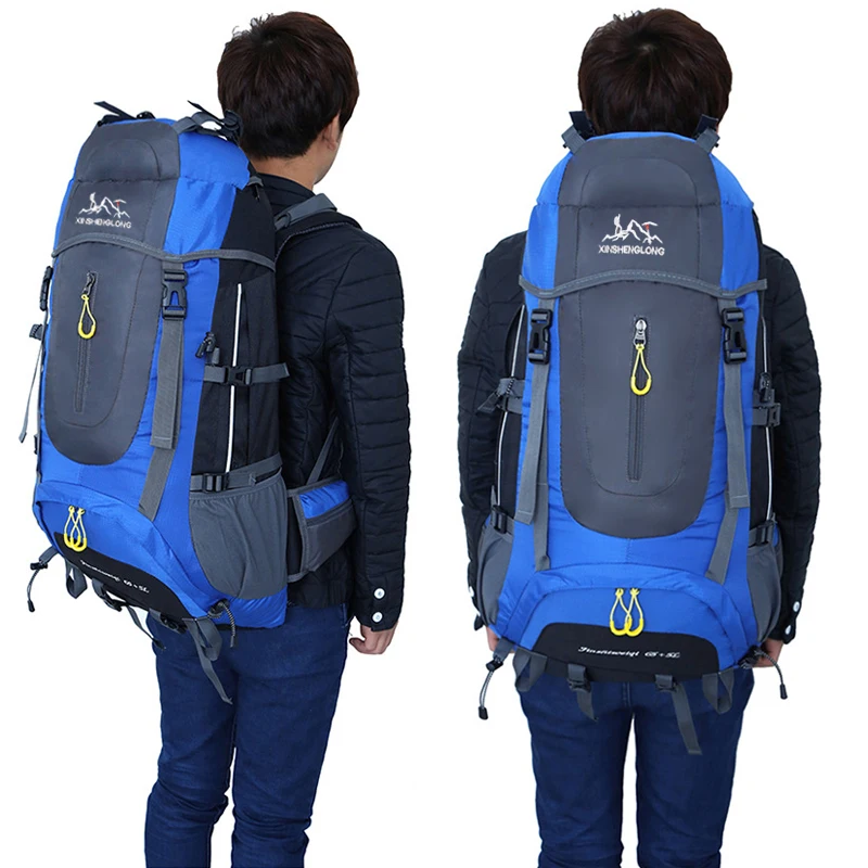 Description Picture 4 of itemLarge Camping Backpack Travel Bag Climbing Men Women Hiking Trekking Outdoor Mountaineering Sports Bags Shoulder Ruckdack Bag