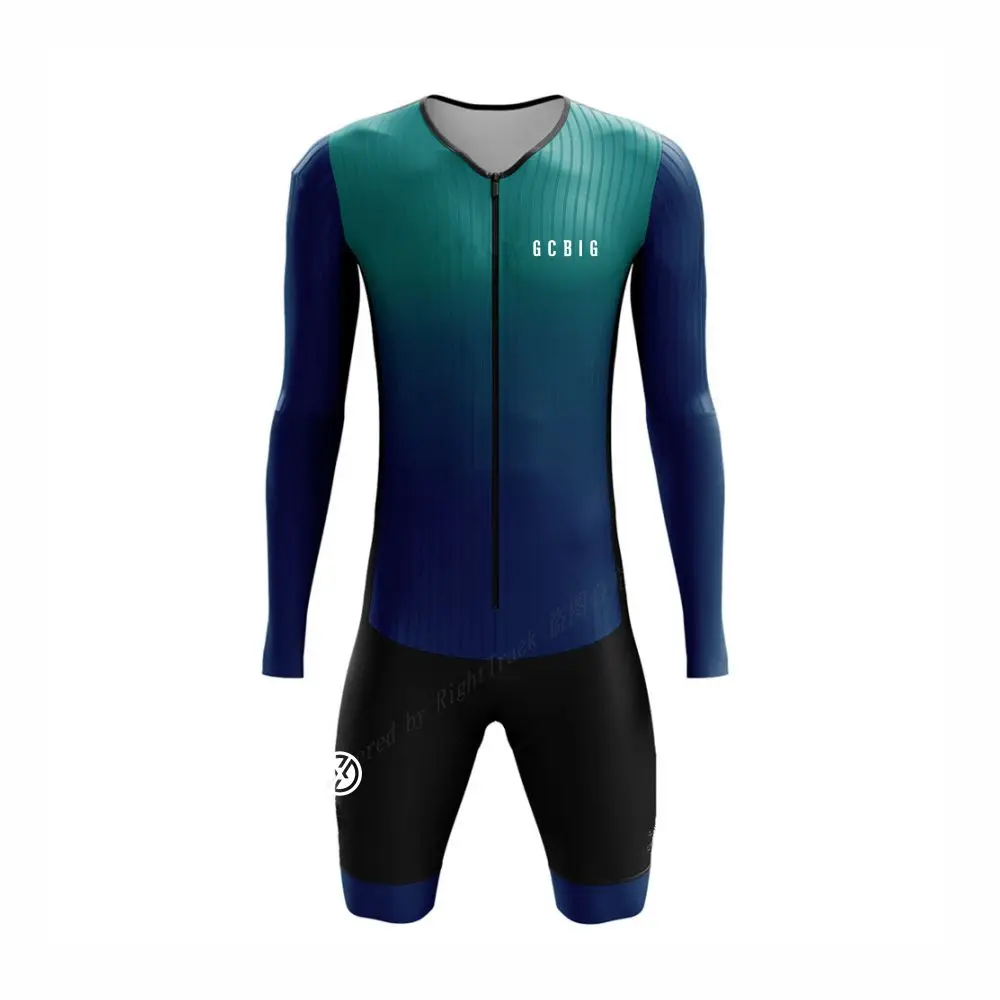 GG Black Road Aero Triathlon Suit Mens Bodysuit Ciclismo Mtb One Piece Bicycle Sets Jumpsuit Culotte Hombre Thick Pad Cycling Jersey Cycling Suit Sports Bodysuit