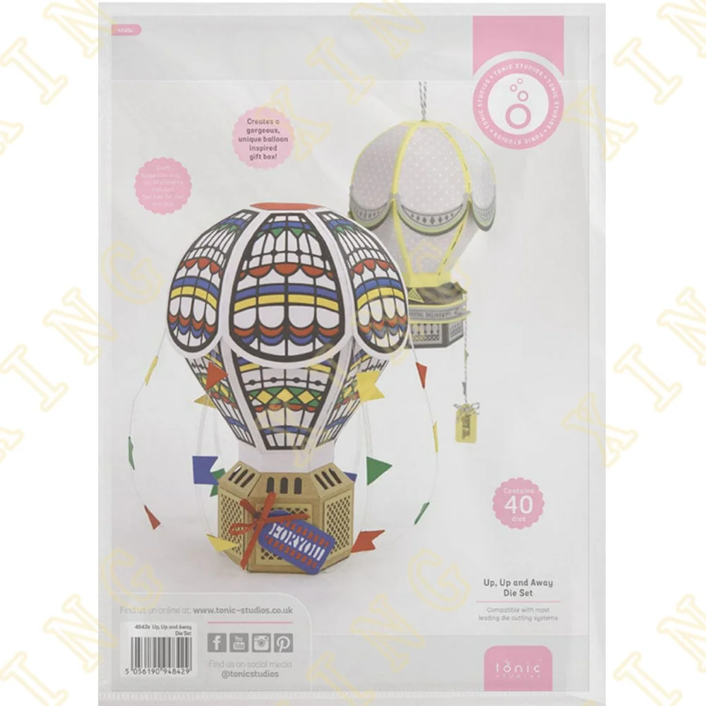 

2022 Newest Hot Air Balloon Shape Metal Cutting Dies Scrapbooking DIY Album Make Paper Card Embossing Craft Supplies Diary Decor
