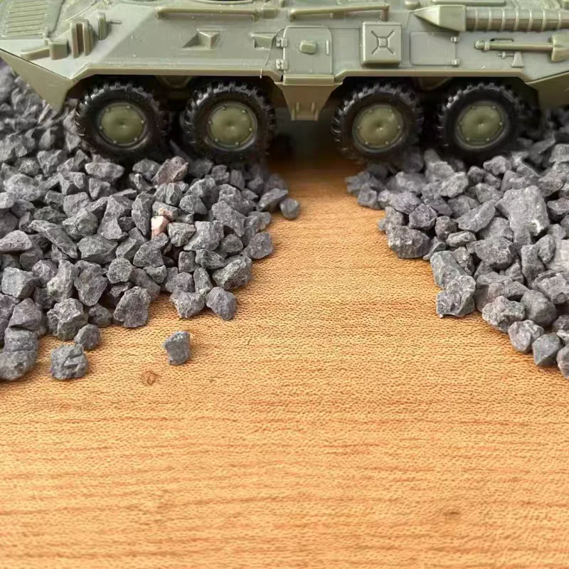 Realistische Kies-Miniatur-Bodensets mit natürlichen Felsen für die Herstellung von DIY-Modellen/Eisenbahnlandschaften/Dioramas/Eisenbahnlandschaften/Dekoration – Detail 3