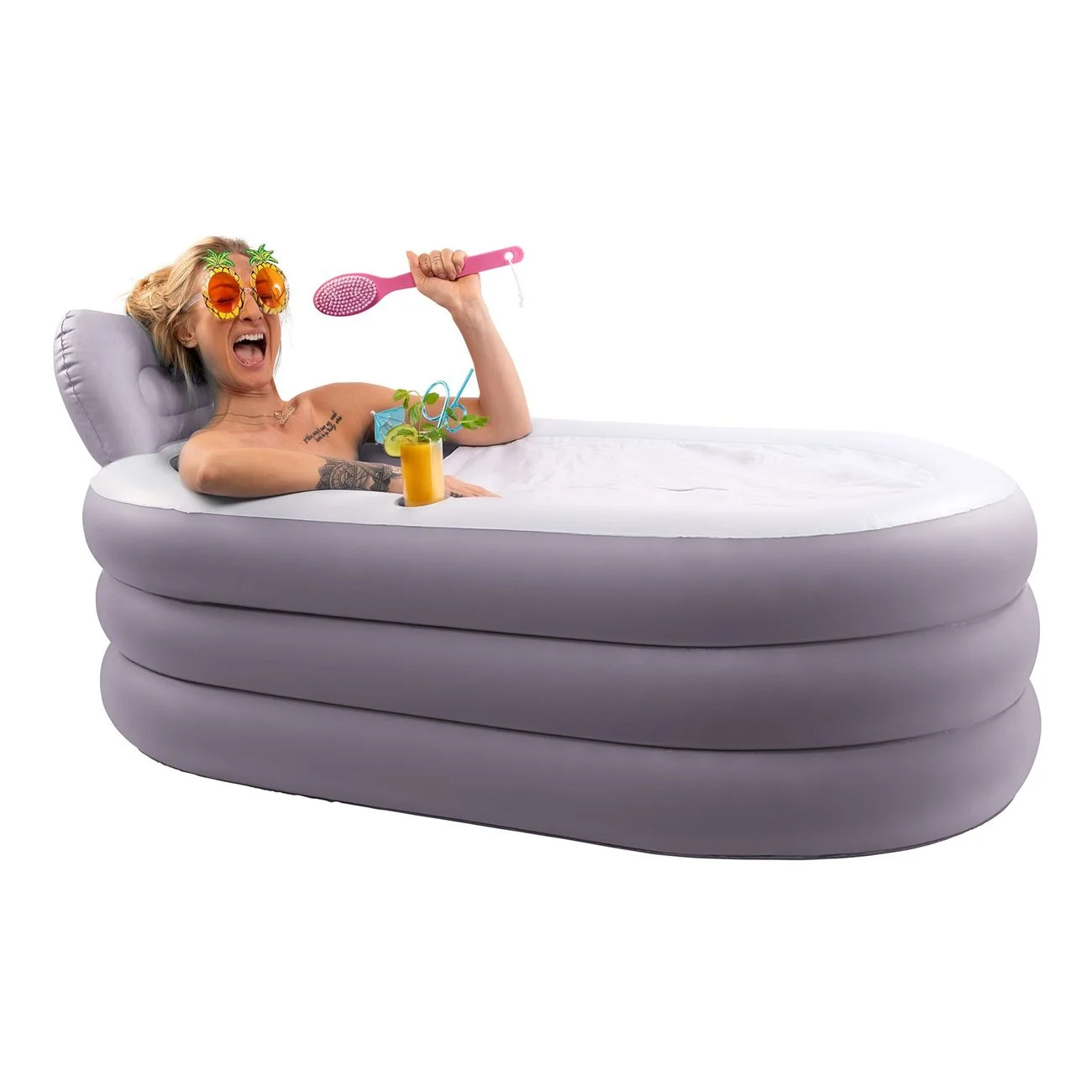 Inflatable Adult SPA Bathtub Small Size Easy Inflate PVC Inflatable Bathtub