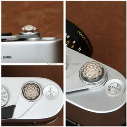 Metal Camera Shutter Release Button for Leica Hasselblad Fuji Cameras Accessories  Soft Shutter Release Button