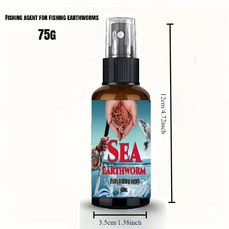 1 Flasche hochkonzentriertes Fischlockstoffspray – leistungsstark, durchdringende Formel für schnelle Fischanziehung, verrückter Angelköder, 60 ml – Detail 4