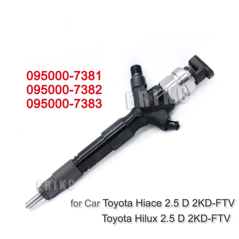 

095000-7380 095000-7381 095000-7382 Injectors Nozzle 23670-30300 23670-39275 Common Rail Spare Parts Injector for 2KD FTV ENGINE