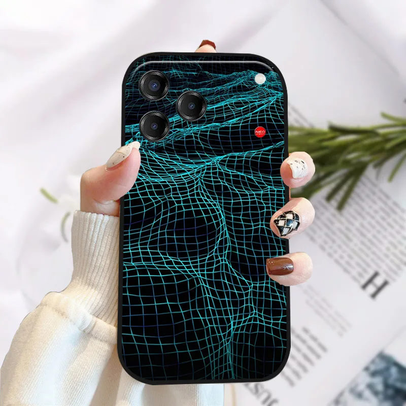 Fashionable Silicone Soft TPU Shockproof Back Cover Case