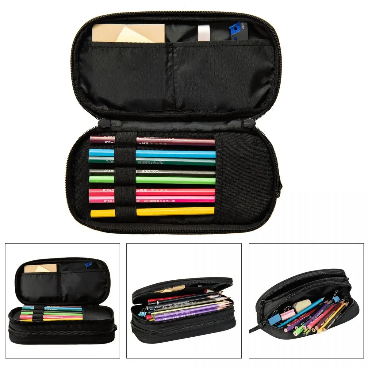 Fashion Zenless Zone Zero Pencil Case ZZZ Game Pencilcases Pen Holder for Girls Boys Big Bag Students School Zipper Stationery 4