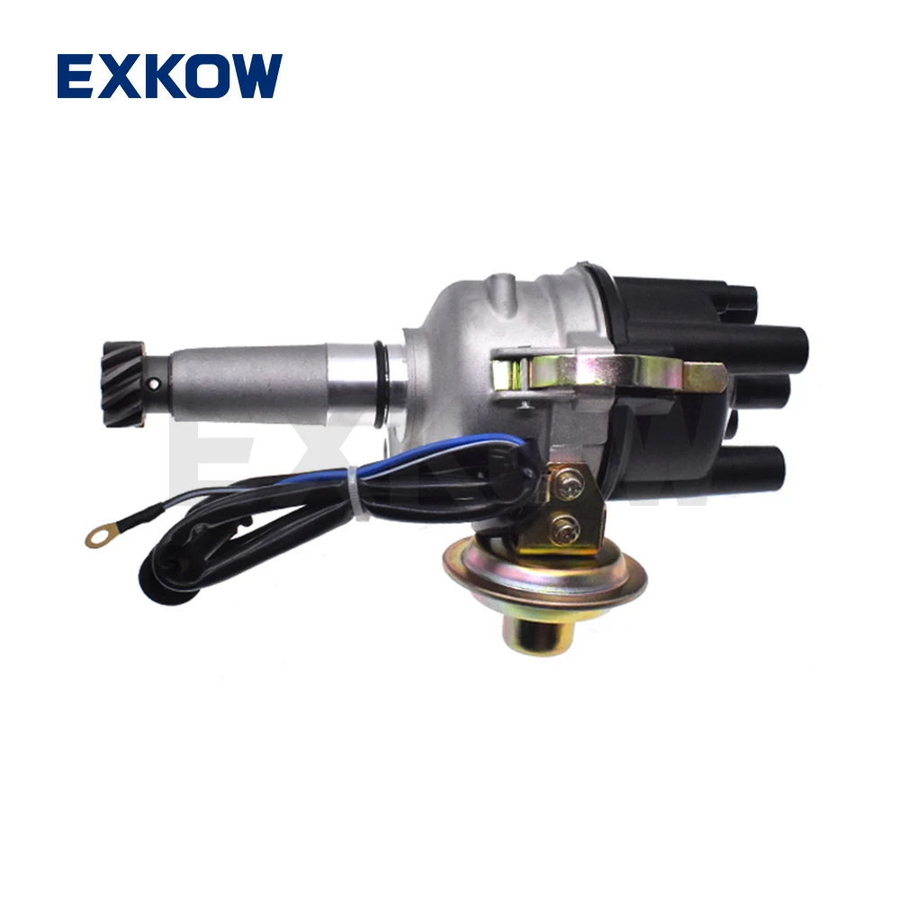 Engine Electronic Carburetor Type Ignition Distributor Assy for Mitsubishi Montero Pajero L042G L047G V12 V32 4G54 MD142257