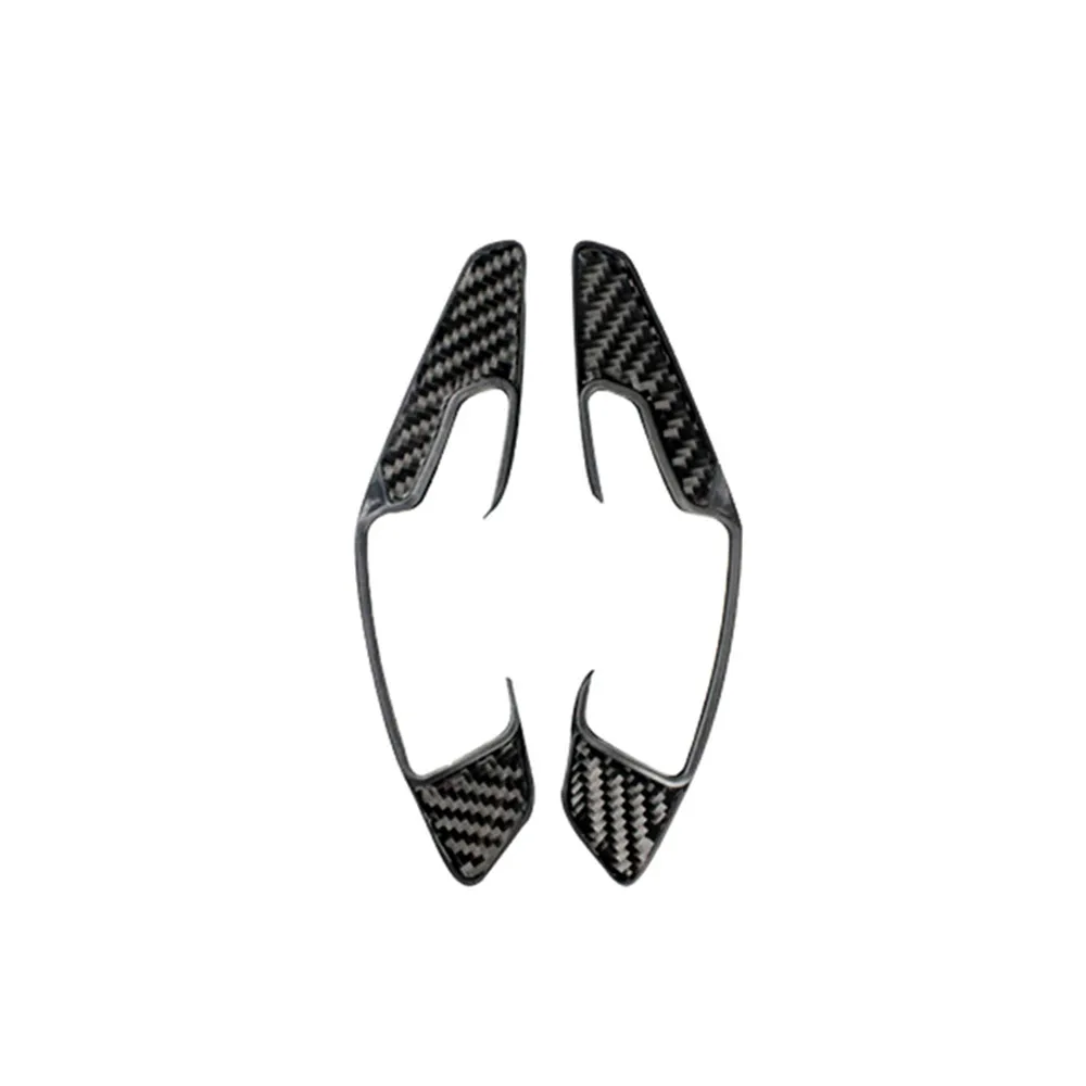 

For Lexus NX200 Carbon Fiber Paddle Gearshift Button Panel Trim Sticker Car Interior Trim Modification