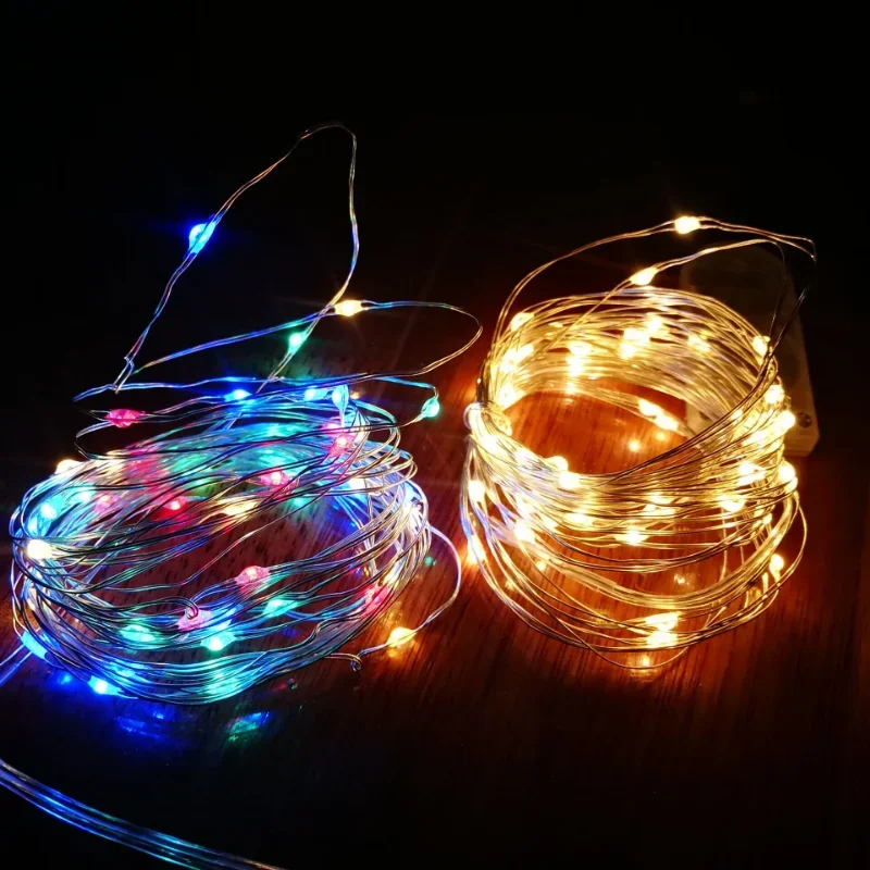 LED String Lights USB/Battery Powered Copper Wire Fairy Lights Garland for Party Wedding Christmas Decor 2M 5M 10M 30M led string lights decorative lights string lights led fairy lights